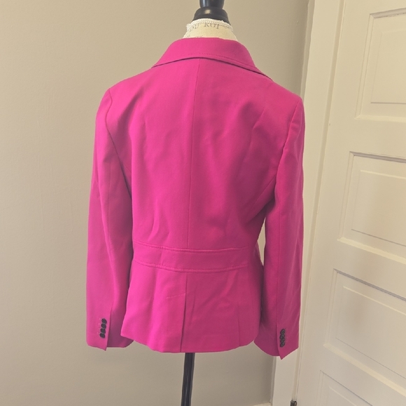 Talbots Pink Blazer Classic Single-Breasted Suit Jacket - Picture 2 of 8